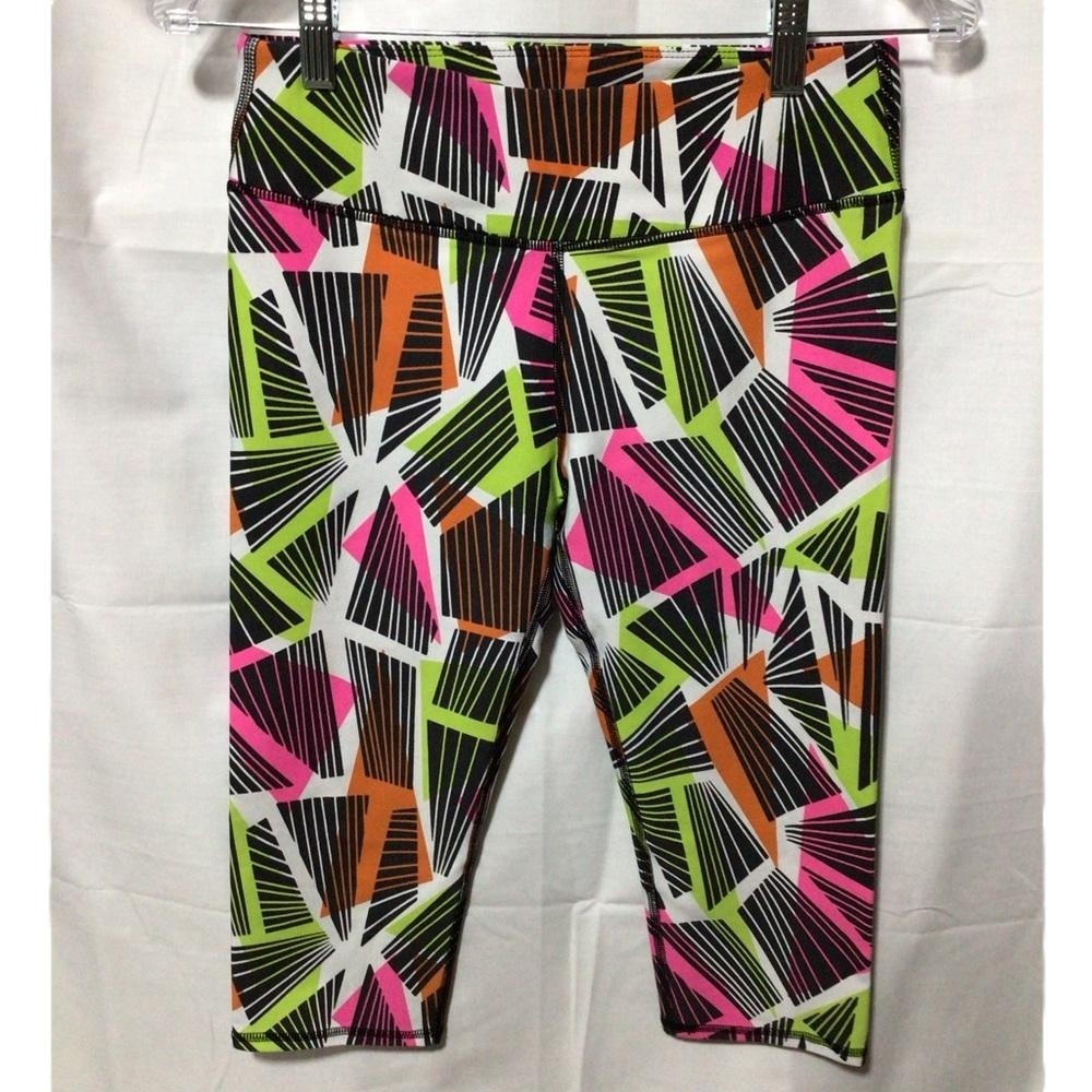 Fabletics Salar Crop Tribal‎ Leggings, Small, Y2K